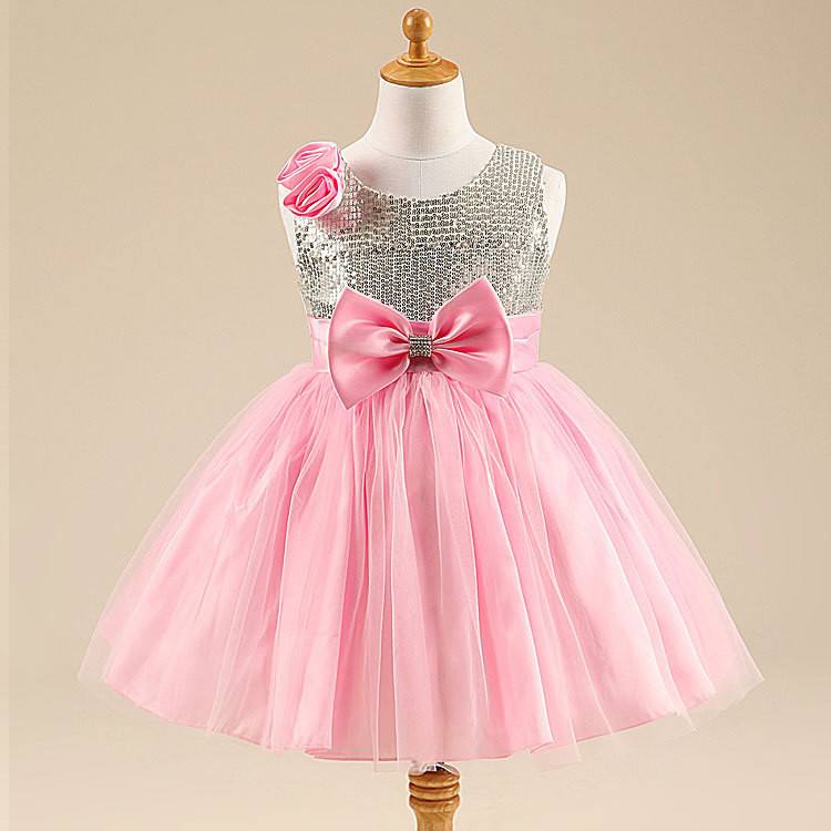 girls glitter party dress