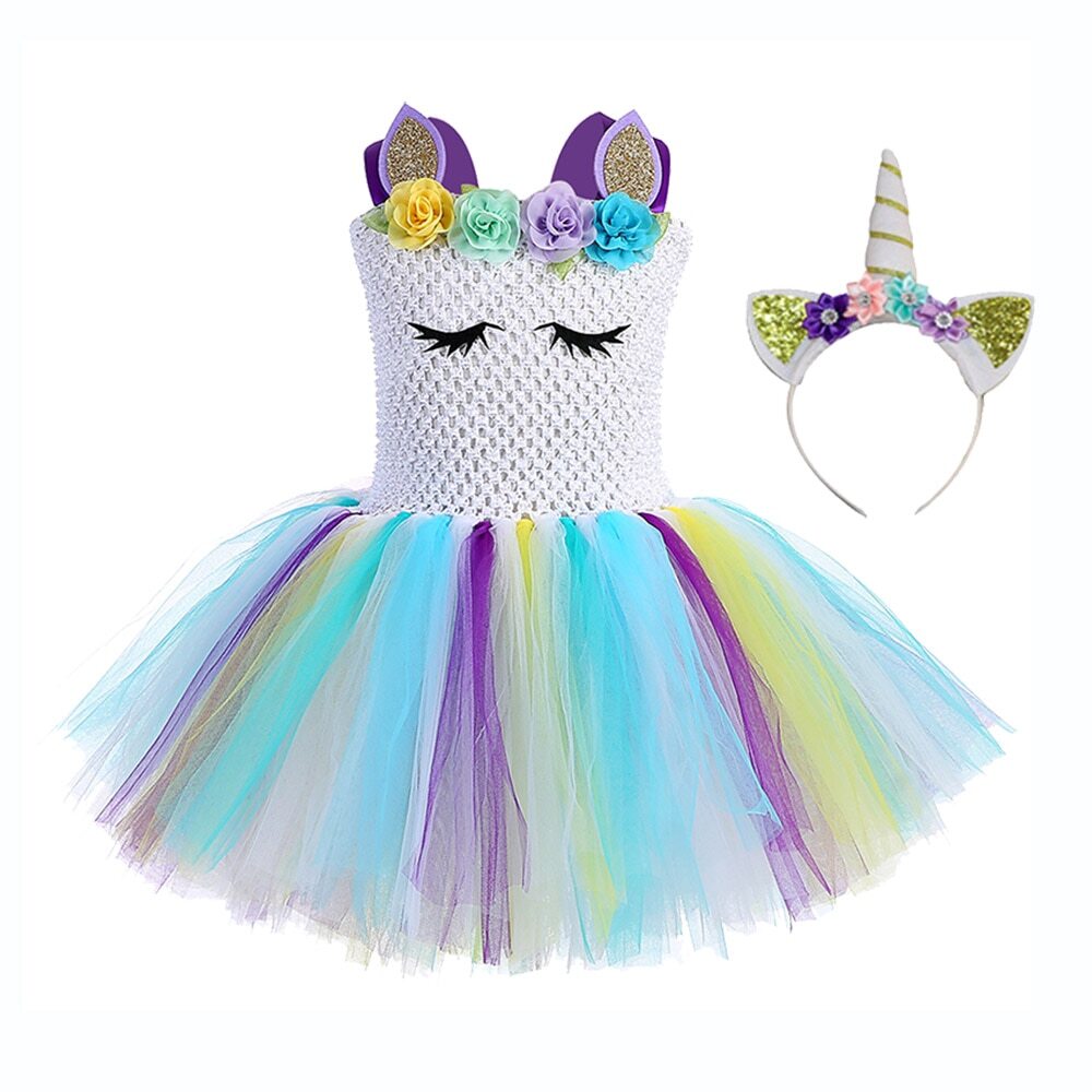 unicorn themed party dress