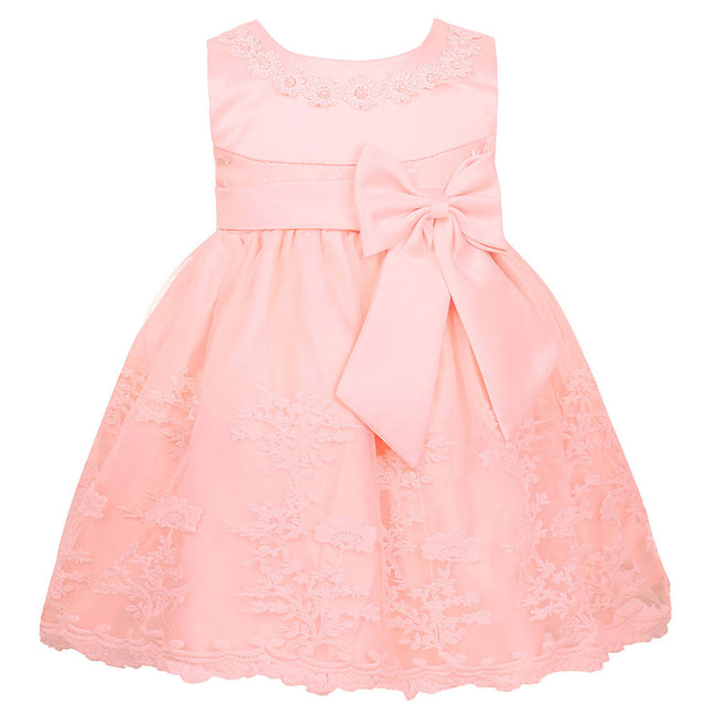 satin frock for baby girl