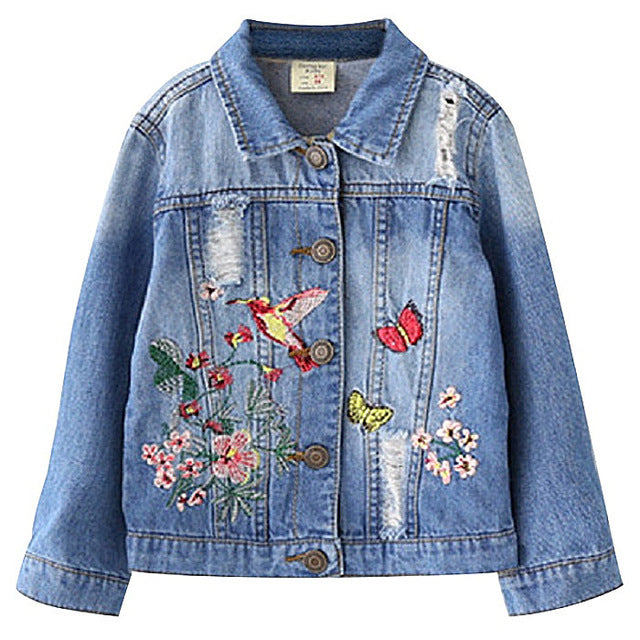 baby girl jean jacket