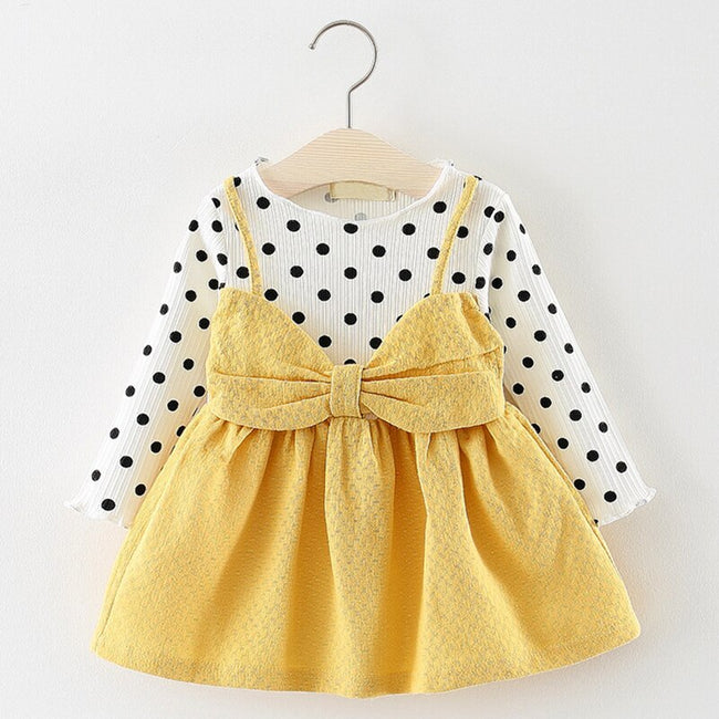 yellow baby girl clothes