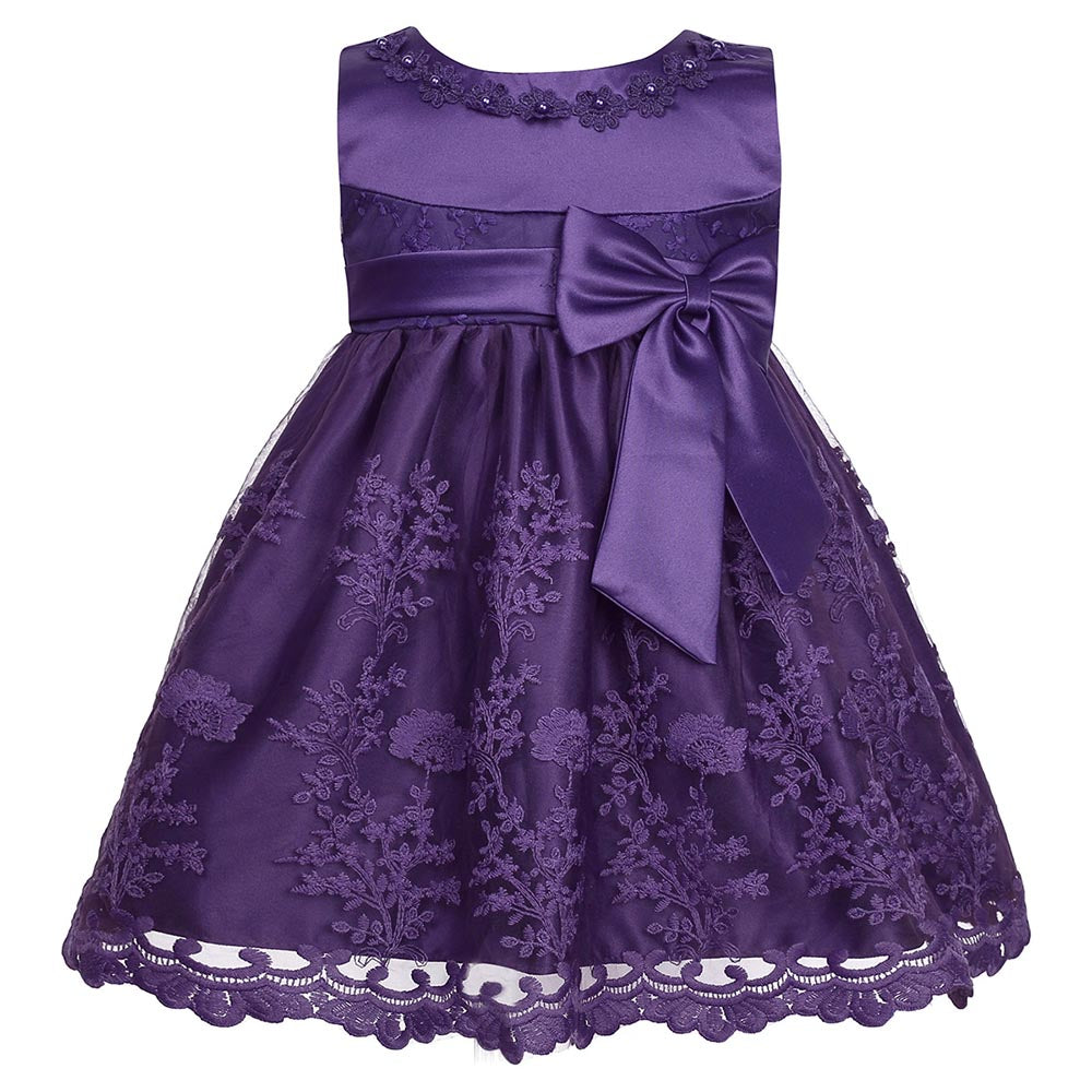 Burgundy lace dress for little girls up to 18 months– Fabulous Bargains ...