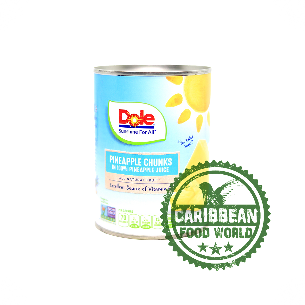 Dole Pineapple Chunks in 100% Pineapple Juice Can 20oz / 567g ...