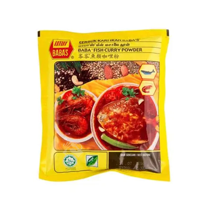 BABAS Hot & Spicy Fish Curry Powder 250g^