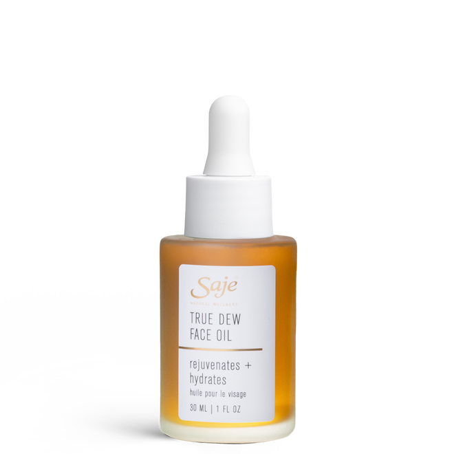 True Dew Face Oil For Dry To Mature Skin - Saje Natural Wellness