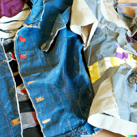 Jeans upcyclés