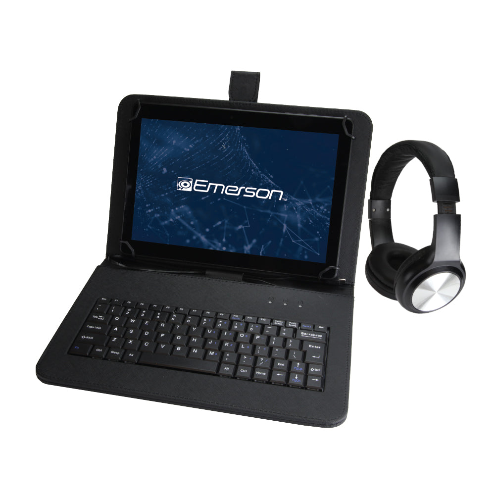 10.1" Tablet Combo with Headphones and USB Keyboard