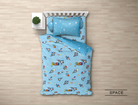 motif sprei my love space