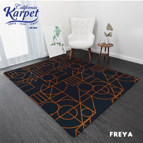 Karpet California By My Love Motif Freya