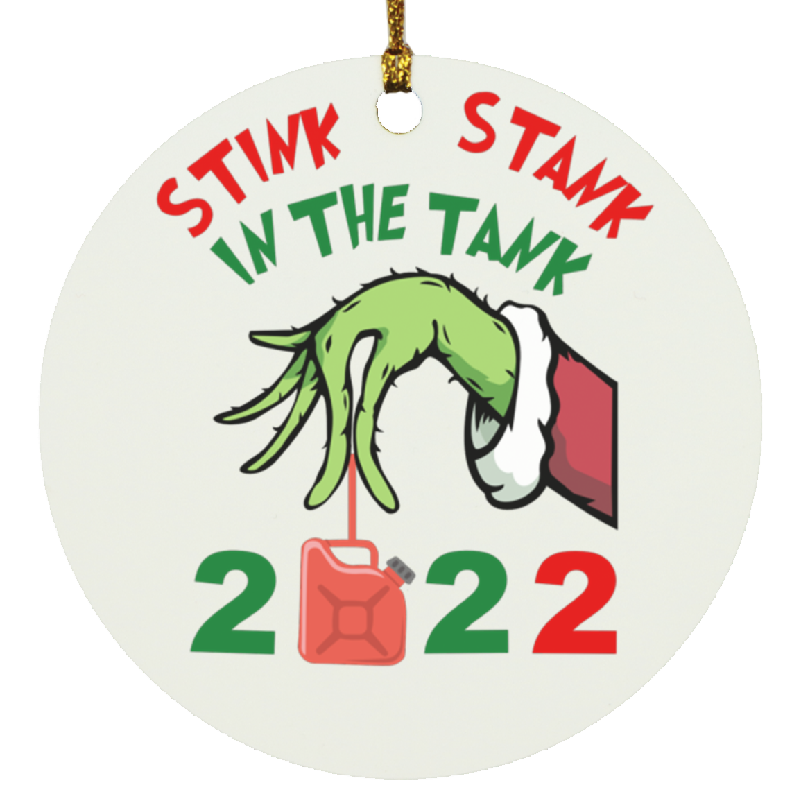 Stink Stank Stunk In The Tank 2022 Ornament Uniquelyspecialts