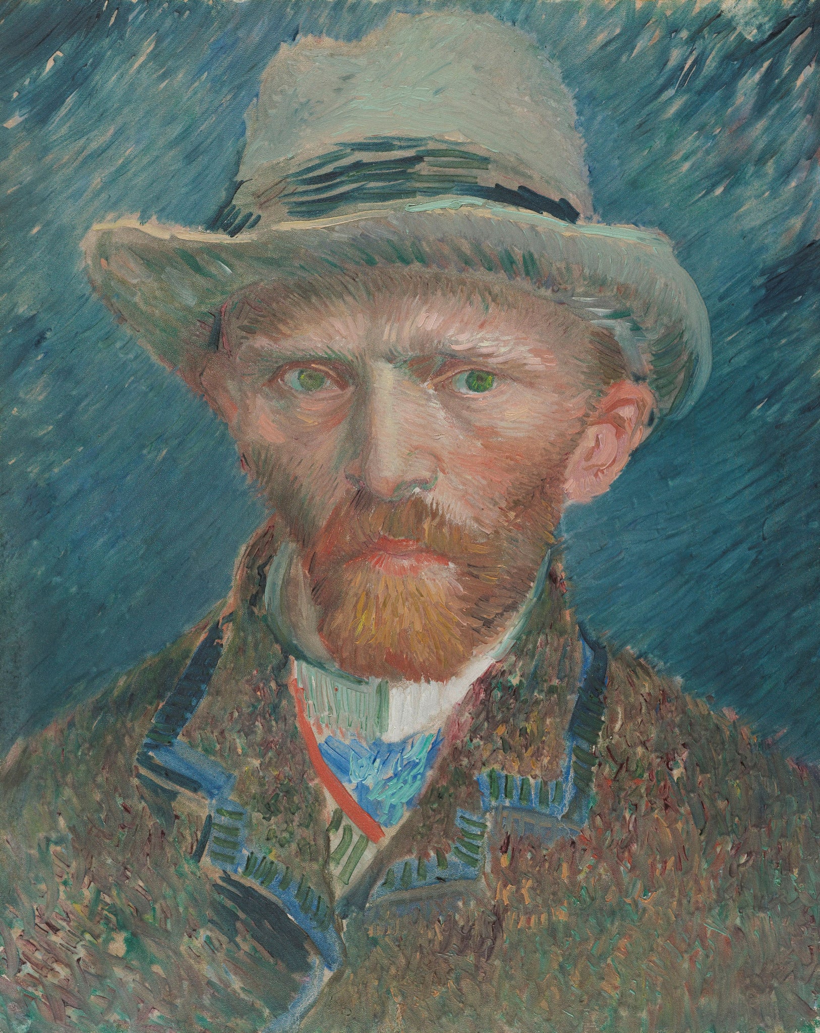 Self-portrait, Vincent van Gogh, 1887