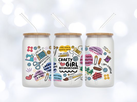 Girls are Mean - UVDTF Beer Can Glass Wrap (Ready-to-Ship)