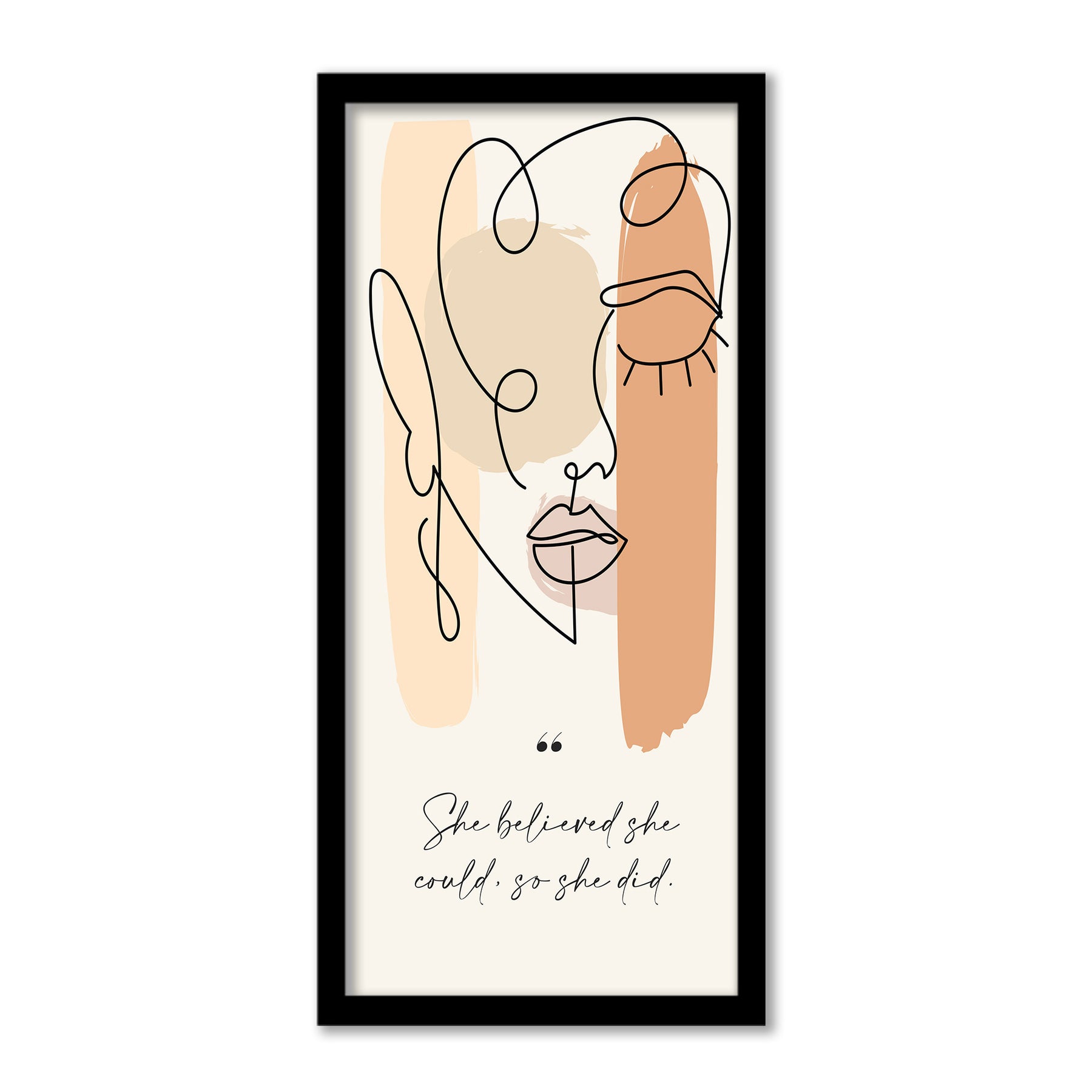 Clashing Contour - Wall Art Print