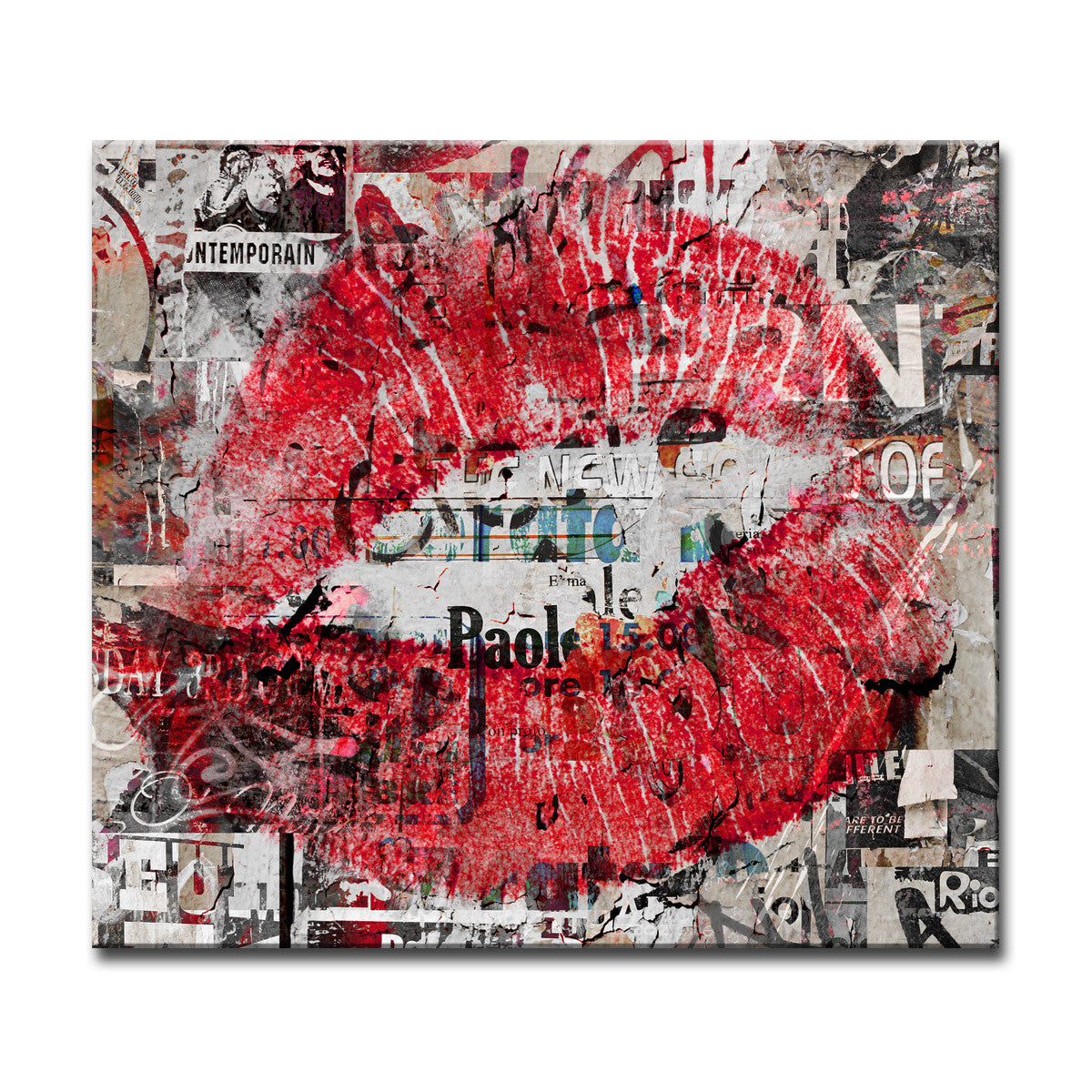 L v picture  Modern wall art canvas, Pop art canvas, Fashion canvas art