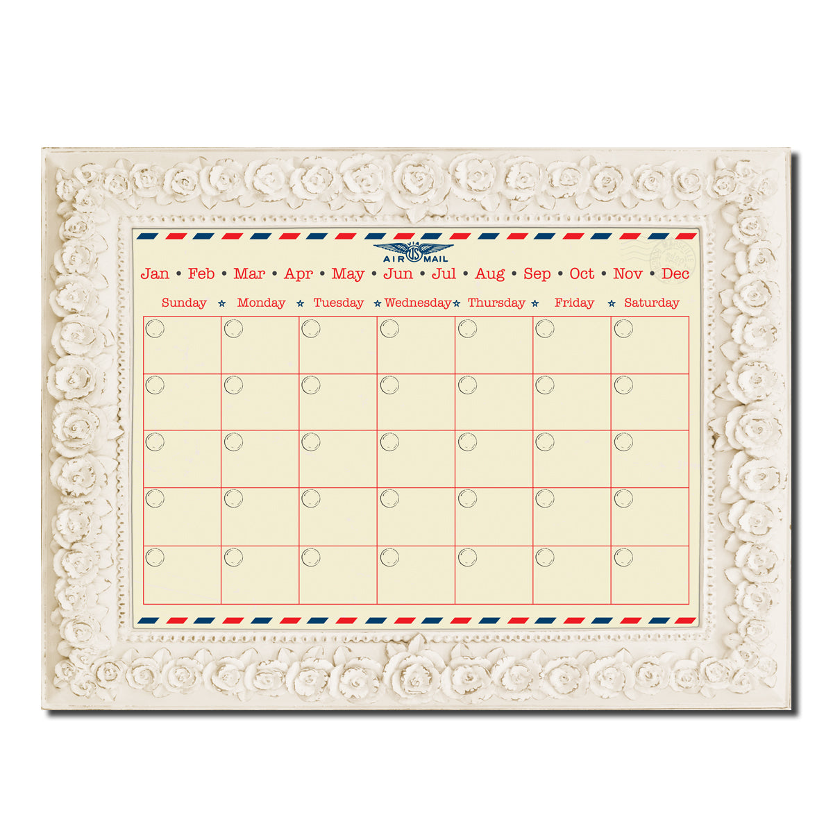 Navajo Dry Erase Monthly Calendar on ArtPlexi – Ready2HangArt