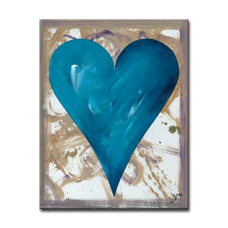 Irvin' Wrapped Canvas Geometric Heart Wall Art Set – Ready2HangArt