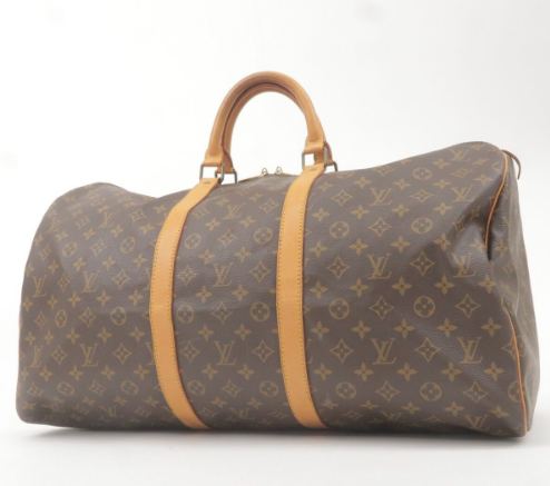 Louis Vuitton Keepall 55 Travel Bag Authenticated By Lxr