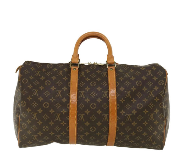 LOUIS VUITTON Keepall 45 Monogram Duffle Vintage Travel Bag