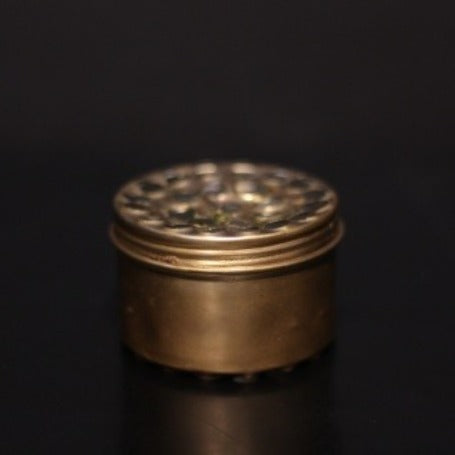 First edition design of the Hanataba, an early prototype with a brass finish.