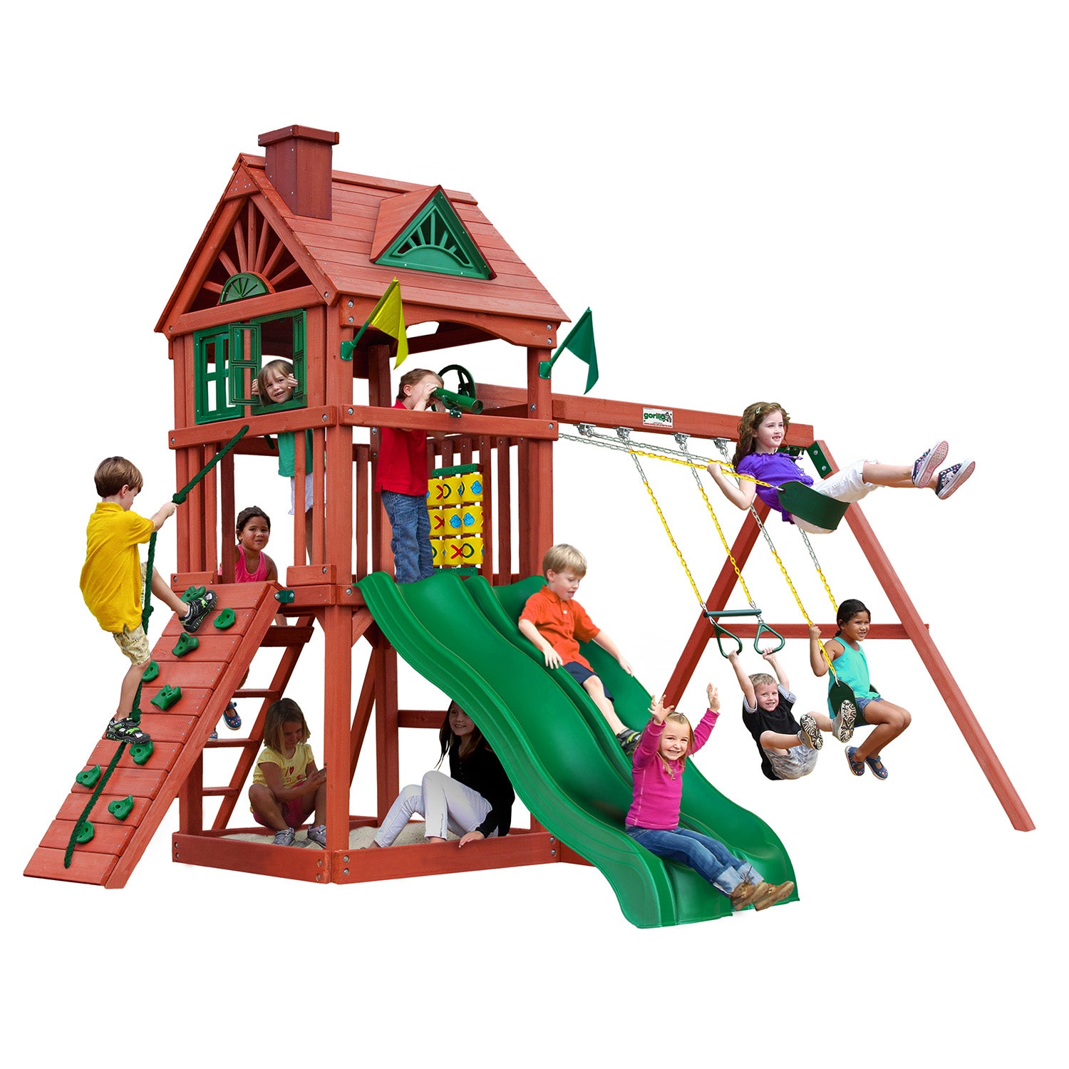 double down swing set