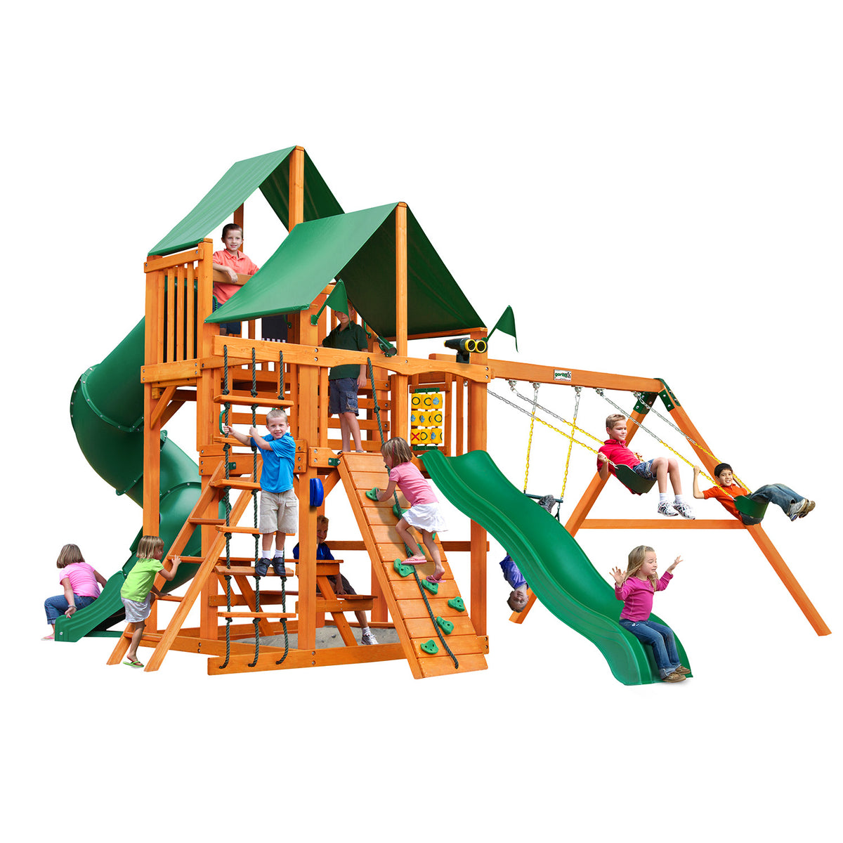 gorilla playsets avalon wood swing set