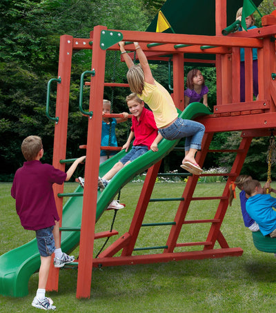 swingsets with monkey bars