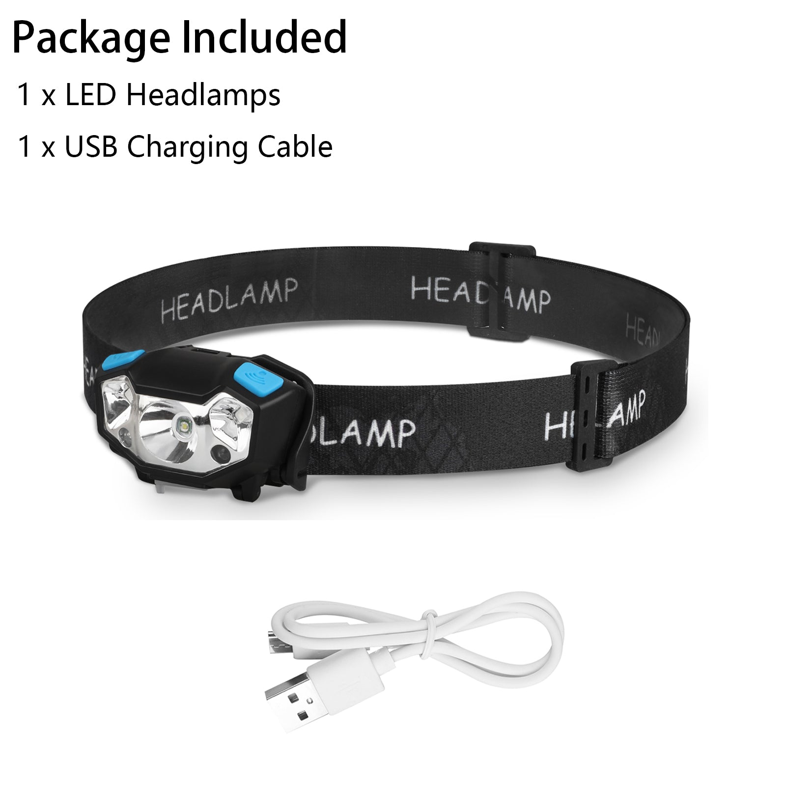 led headlamp usb rechargeable