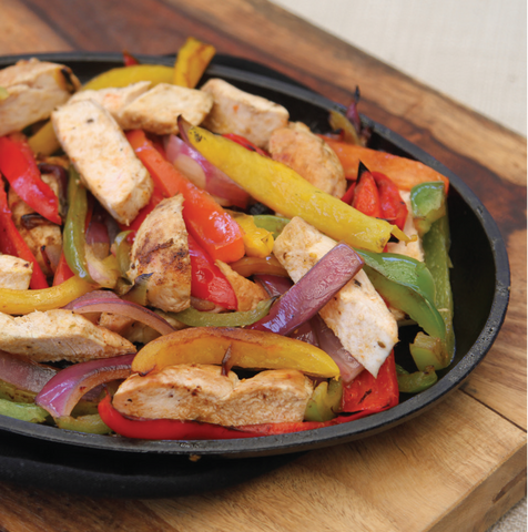 SIZZLING CHICKEN FAJITAS