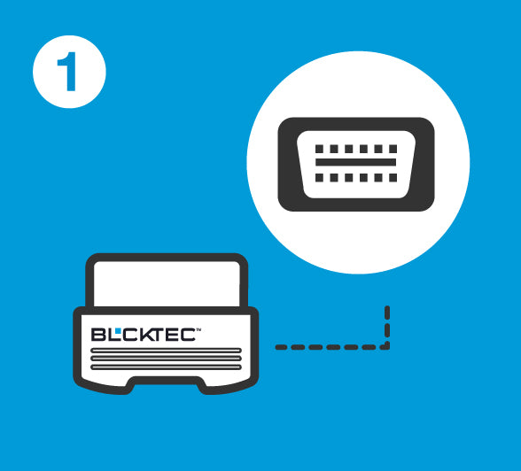 BLCKTEC 420 Bluetooth OBD2 Scanner Diagnostic Tool - Vehicle Code Reader  and