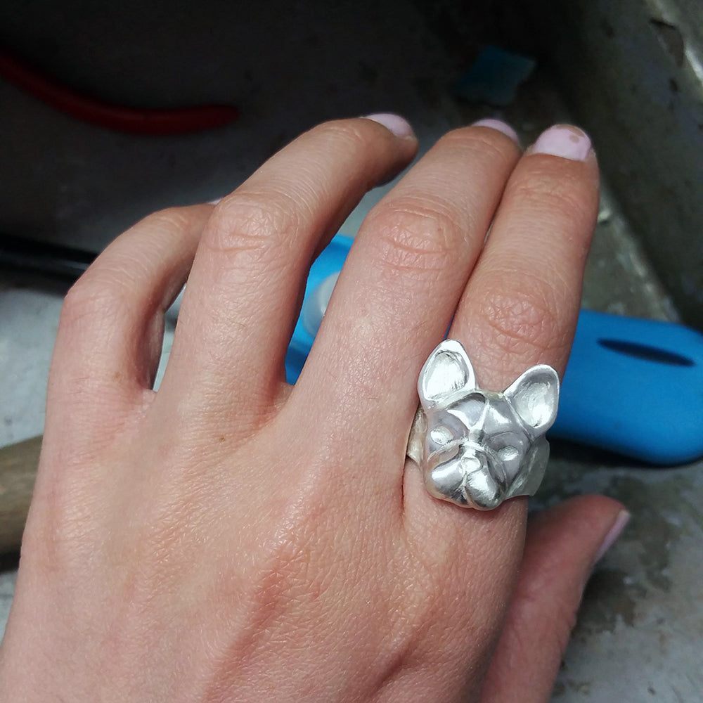 FRENCH BULLDOG RING