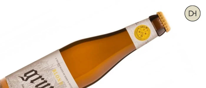 Bouteille de bière blonde Gruut