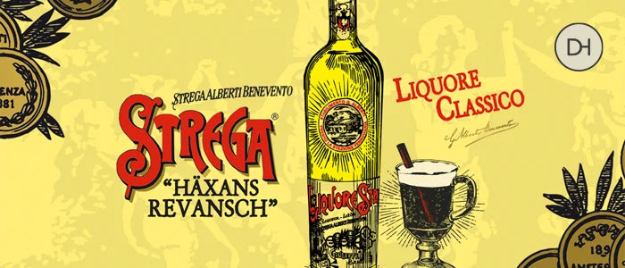 Ancienne publicité pour la liqueur Strega