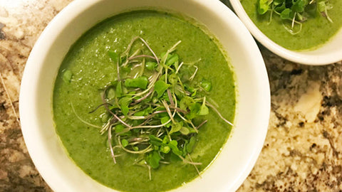 Microgreens in soups