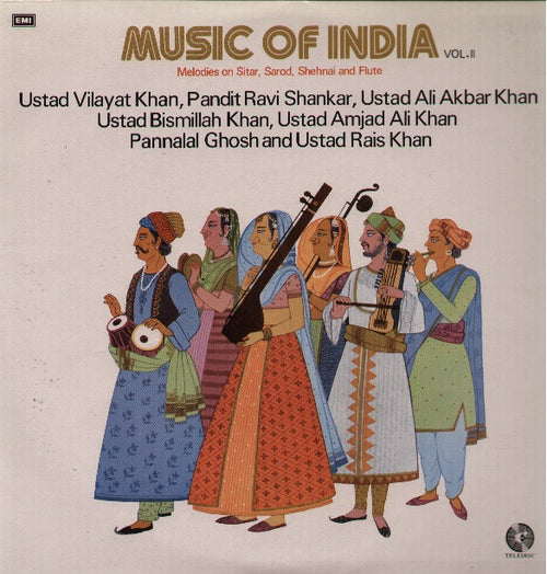 Vilayat Khan,Ravi Shankar,Ali Akbar,Amjad Ali,Bismillah Khan, Pannalal Gosh - Brand new Classical Vinyl LP