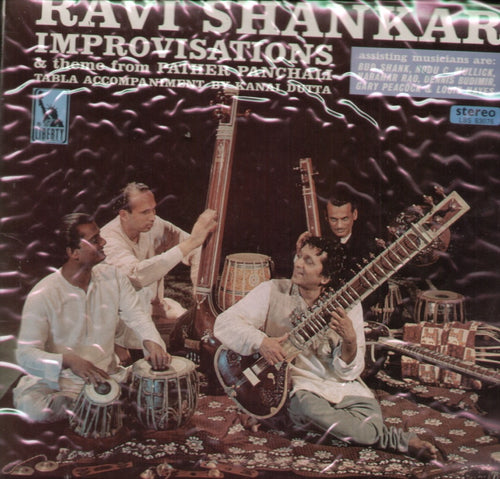 Ravi Shankar Improvisations Classical Vinyl LP