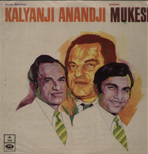 Mukesh - Presented by Kalyanji Anandji Compilations Vinyl LP
