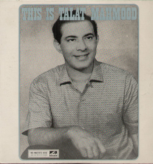 This is Talat Mahmood - First Press - Compilations Vinyl LP
