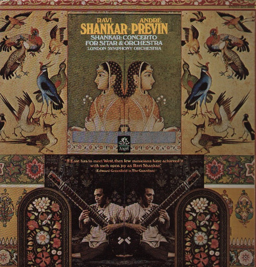 Ravi Shankar & Andre Previn -Classical Vinyl LP