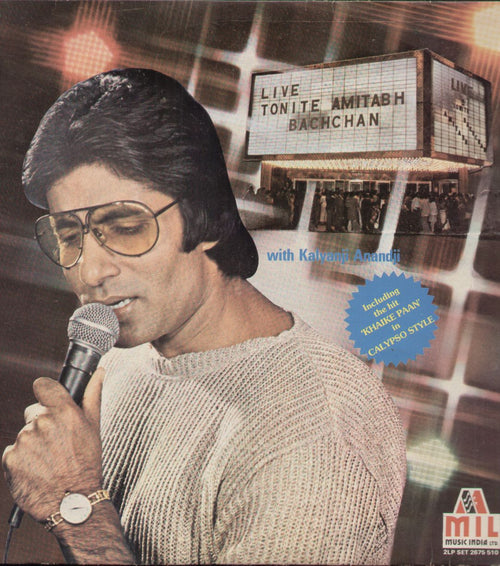 Live Tonite - Amithabh Bachchan Compilations Vinyl LP