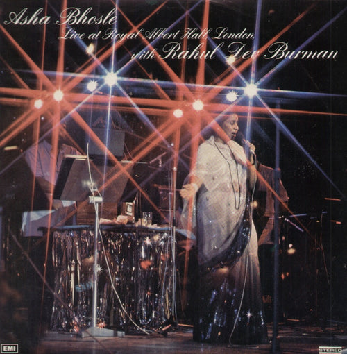 Asha Bhosle Live at Royal Albert Hall London with R D Burman Compilations Vinyl LP