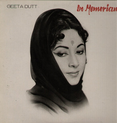 Geeta Dutt - In Memoriam Compilations Vinyl LP