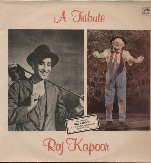 A tribute to Raj Kapoor - Compilation Vinyl LP