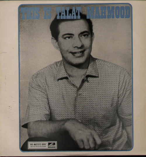 Talat Mahmood - Compilations Vinyl LP