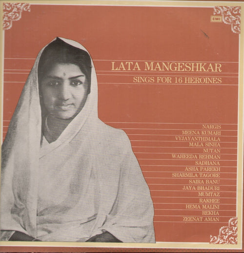 Lata Mangeshkar - Sings for 16 Heroines Compilations Vinyl LP