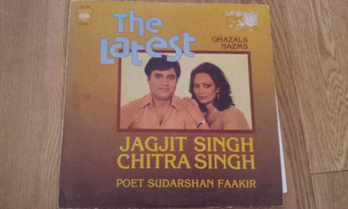 The latest Ghazals Nazms - Jagjit &amp; Chitra Compilations Vinyl LP