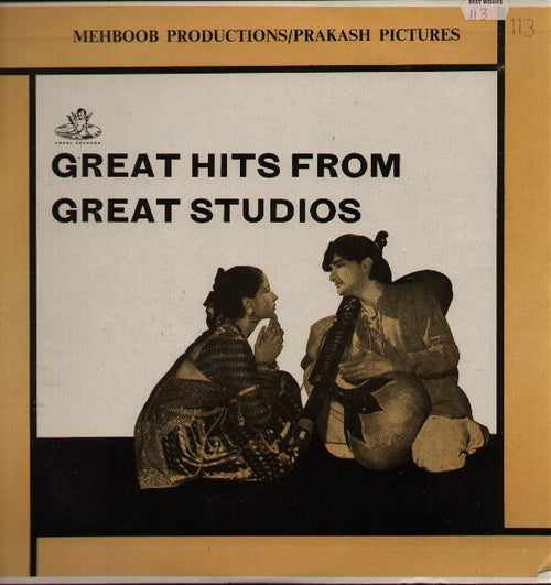 Great Hits From Great Studios - Mehboob Compilations Vinyl LP