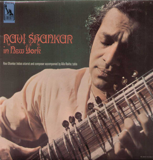 Ravi Shankar In New York Instrumental Vinyl LP