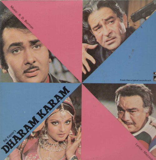 Dharam Karam 1975 Bollywood Vinyl LP - First Press