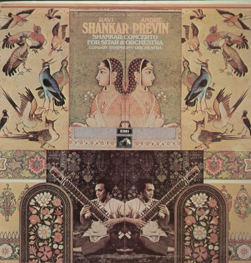 Ravi Shankar Andre Previn Instrumental Vinyl LP - First Press
