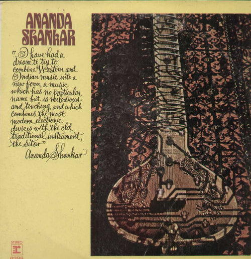 Ananda Shankar Compilations Vinyl LP - Reprise Records